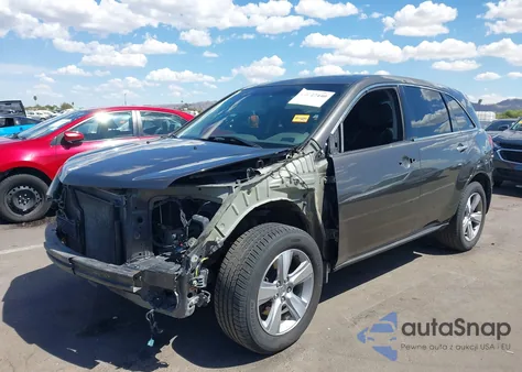 2011 Acura Mdx из США, поврежденный, VIN 2HNYD2H2XBH550985